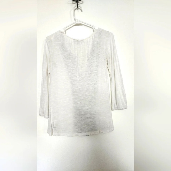 Silver Spring Boho Top in Milk - Picture 3 of 3